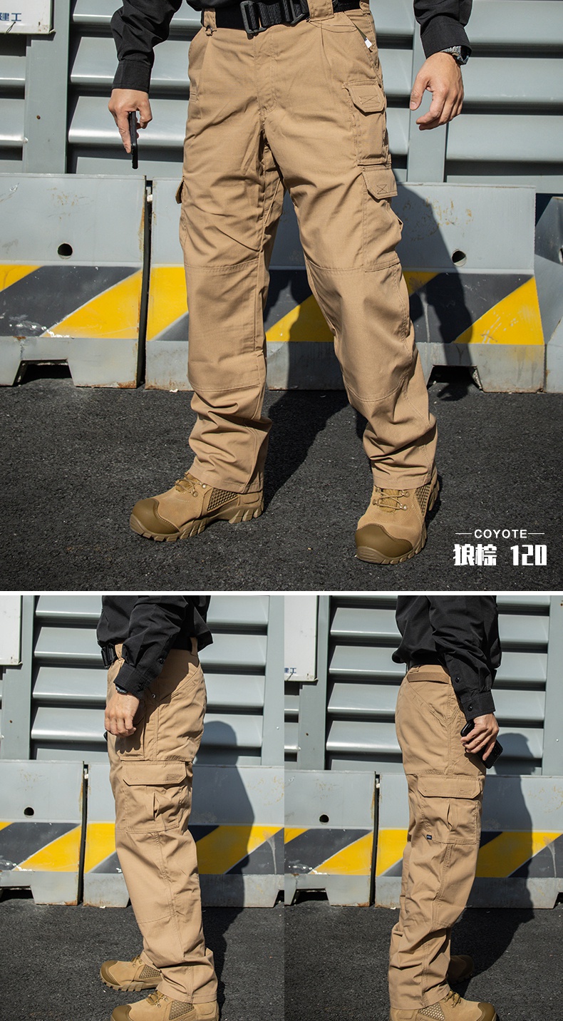 511战术裤taclite宽松战术长裤防刮耐磨防水工装裤511户外军迷裤 狼棕
