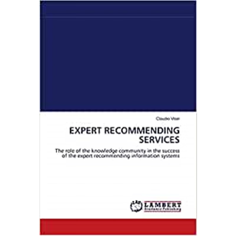 按需印刷EXPERT RECOMMENDING SERVICES[9783838313153]