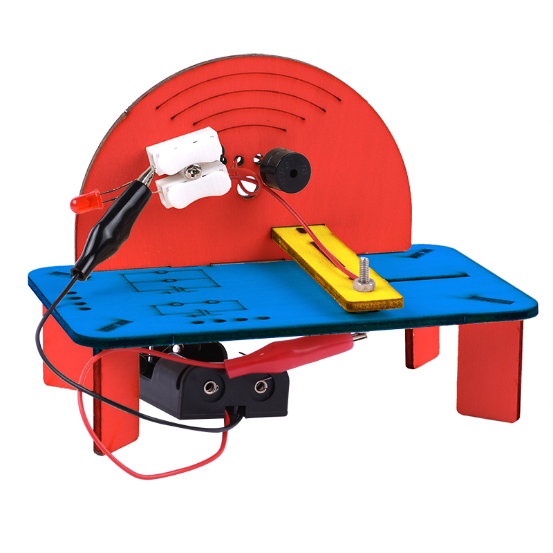 儿童玩具科学小实验物理科技手工小制作发报机材料包6810岁发报机