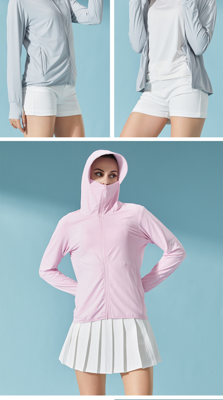 蜜橘防晒衣日本 蜜橘防晒衣女款冰丝轻薄觅橘透气皮肤衣防紫外线防晒