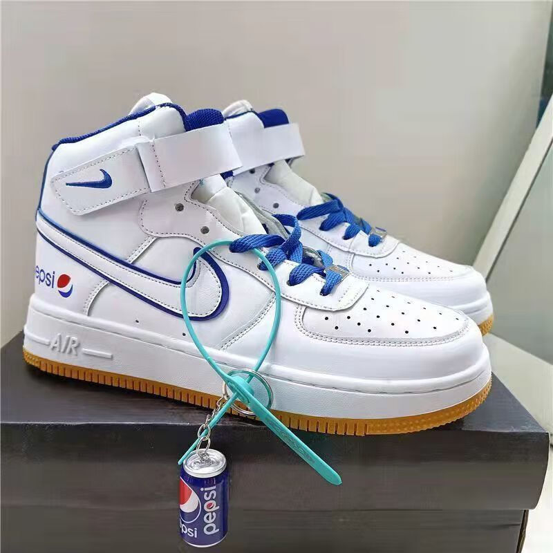 耐·克ni·ke官方aj1空军一号电玩像素鞋镭射高低帮男女板鞋王源同款