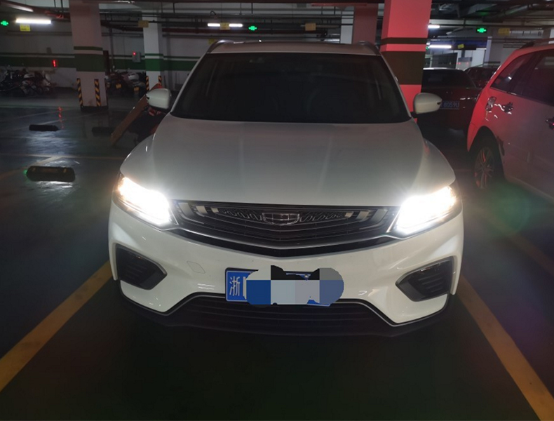 x3 ec7缤瑞嘉际改装led大灯高亮远光灯近光灯一体灯泡 缤瑞近光/对