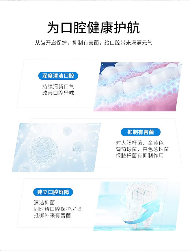 灰妮子其他美妆工具口苦口臭清洁口腔清洁清新口气 2支240g
