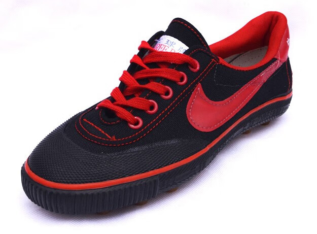 老式帆布足球鞋 足球鞋训练鞋运动鞋儿童款胶钉鞋帆布鞋三球鞋运动鞋