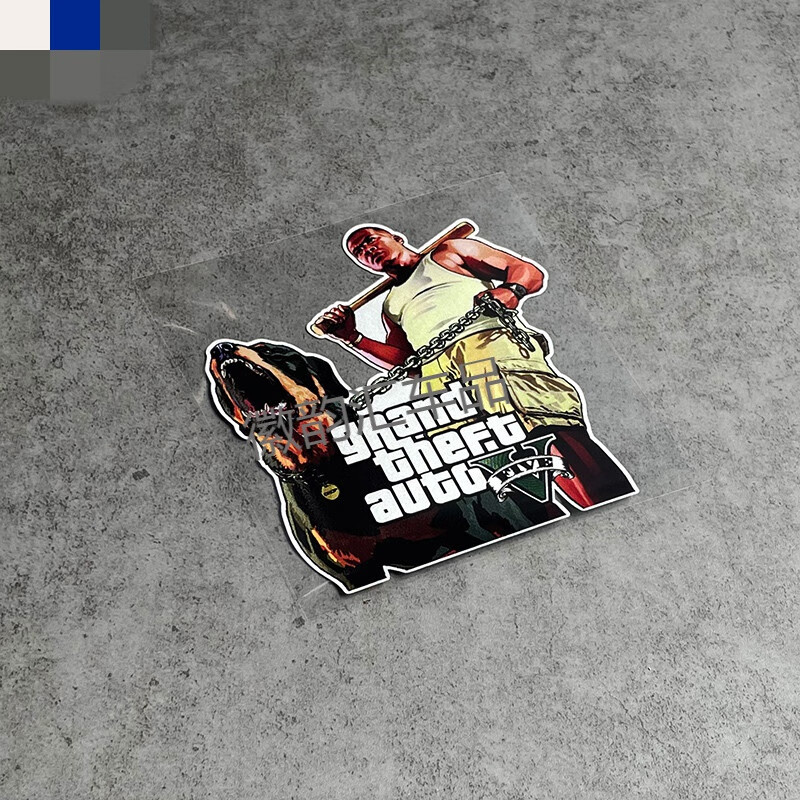 适用于gta5汽车贴纸个性侠盗猎车游戏gta5飞车汽车电动车摩托车贴纸