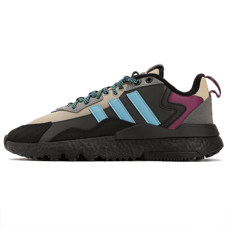 阿迪达斯adidas三叶草男子休闲鞋 boost 轻便减震耐磨运动鞋 fz3665