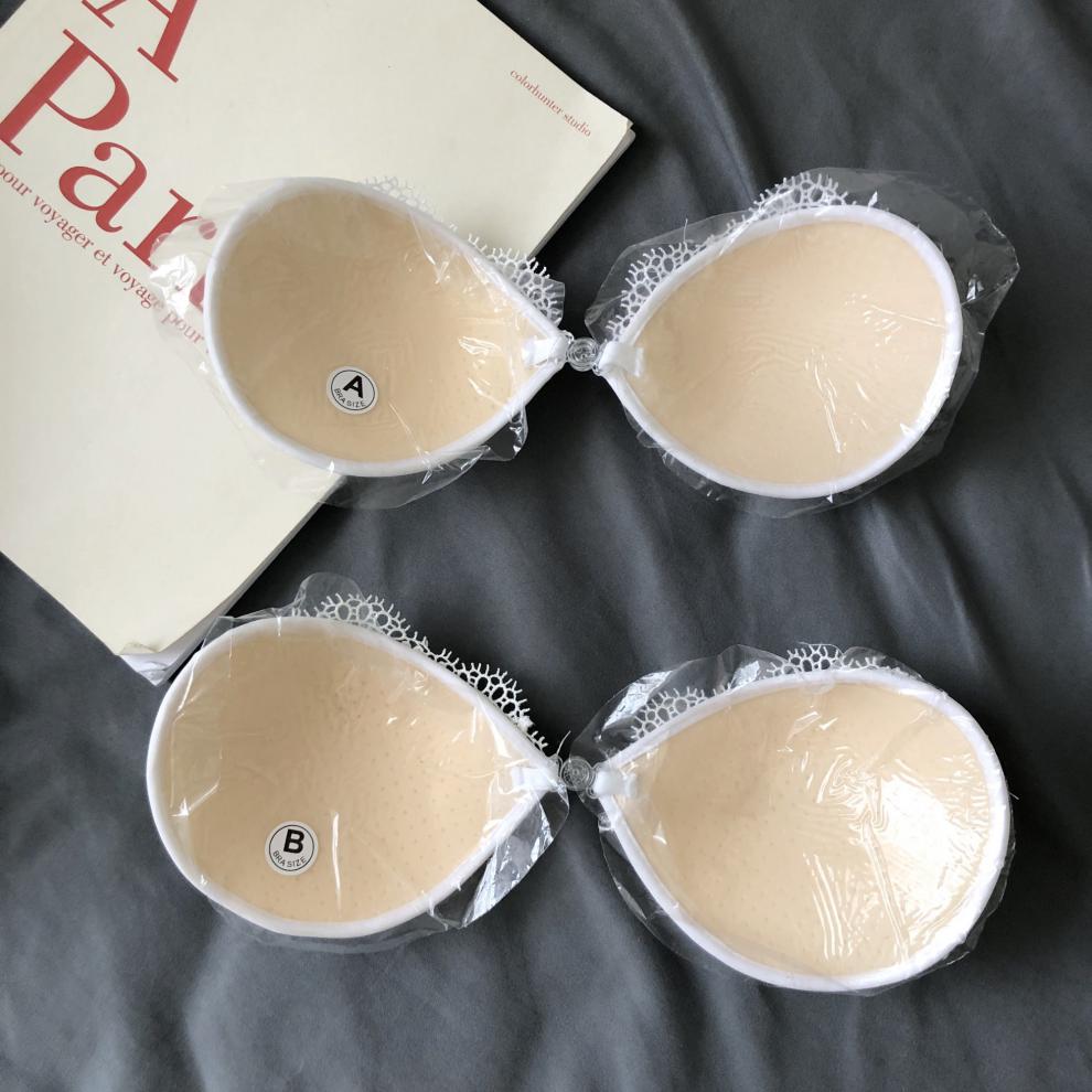 歌芬琳硅胶胸贴透气蕾丝胸贴婚纱乳贴硅胶隐形文胸聚拢上托内衣女夏季