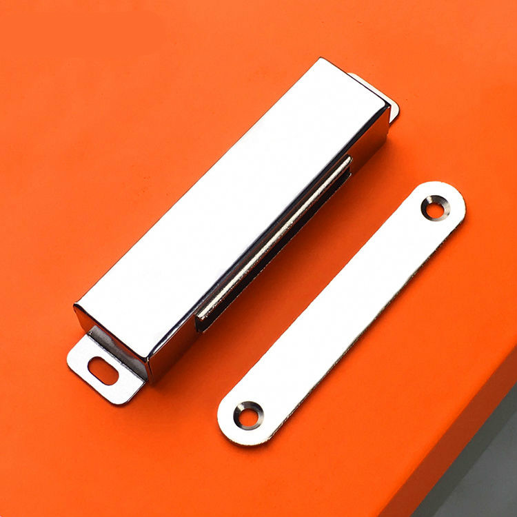 不锈钢门吸门磁吸衣柜门吸强磁家具柜门磁吸橱柜门关不严家具柜吸长度