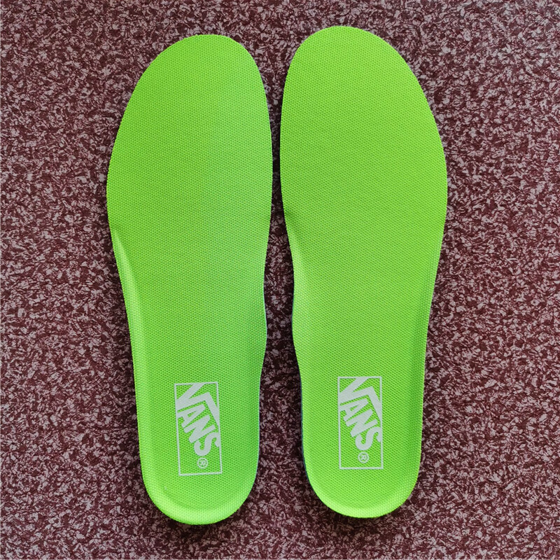 适用万斯鞋垫匡威减震男女运动篮球vans板鞋帆布范斯半码鞋垫 桔色带