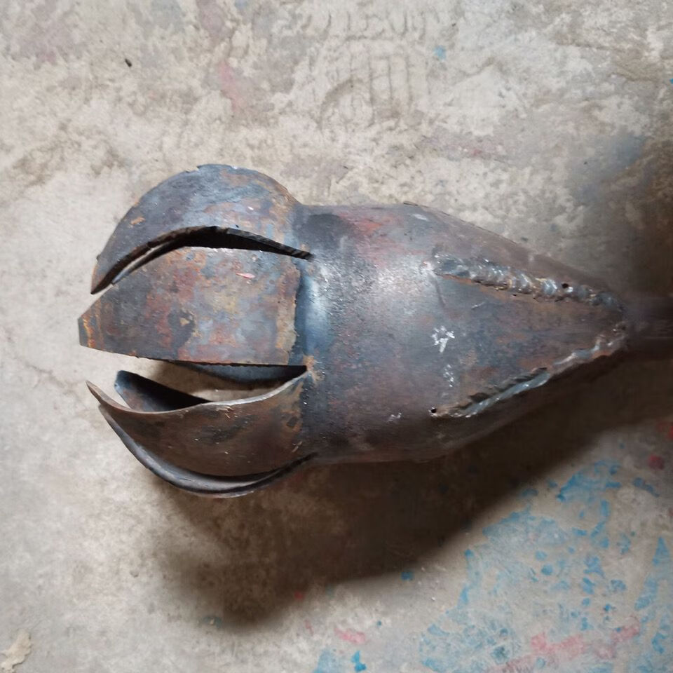 kankeirr 小型家用打井机民用内吸钢制碳钢式打井钻头5到15公分 尺寸