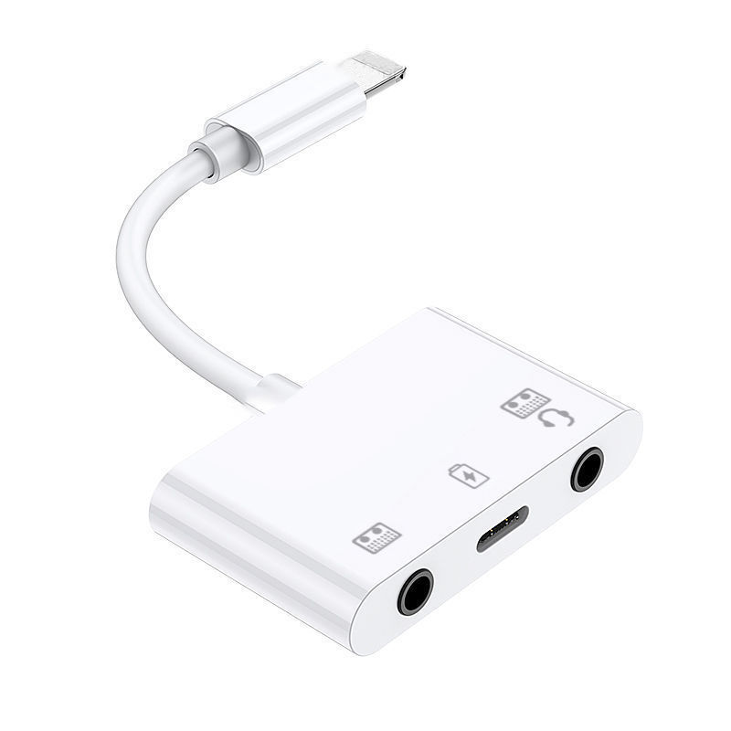 希骏芠现货中秋节 五折 type-c转接头三合一直播转换器苹果安卓手机