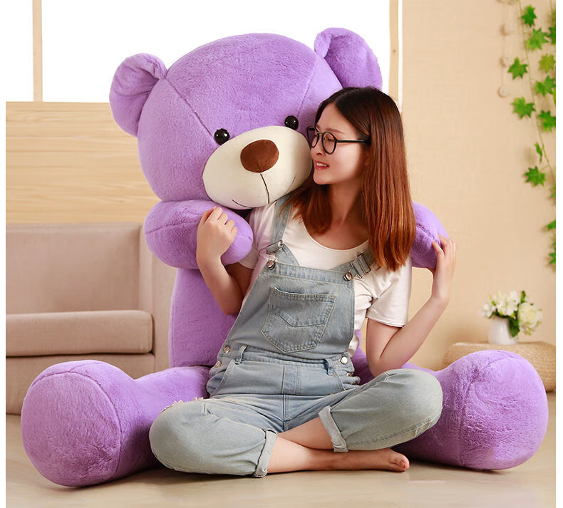 大型布偶熊 可爱大号泰迪熊大熊公仔毛绒玩具睡觉玩偶布娃娃抱抱熊