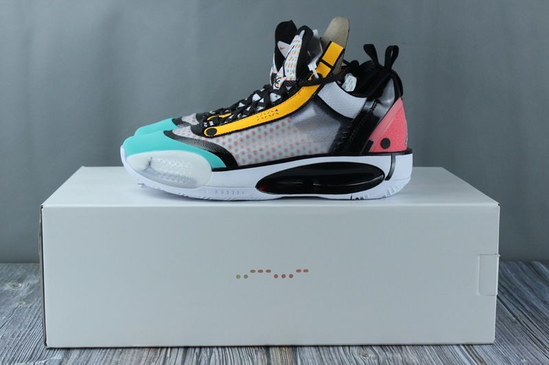 air 乔34代 aj34 郭艾伦 糖果 全明星 气垫实战篮球鞋 cu1548-001 aj3