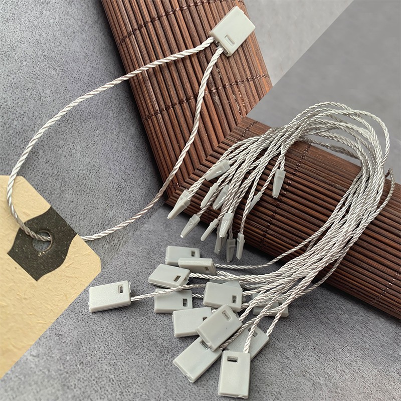 服装吊牌绳吊粒加粗吊绳吊牌挂牌绳衣服吊绳吊牌线一千条不褪色挂绳