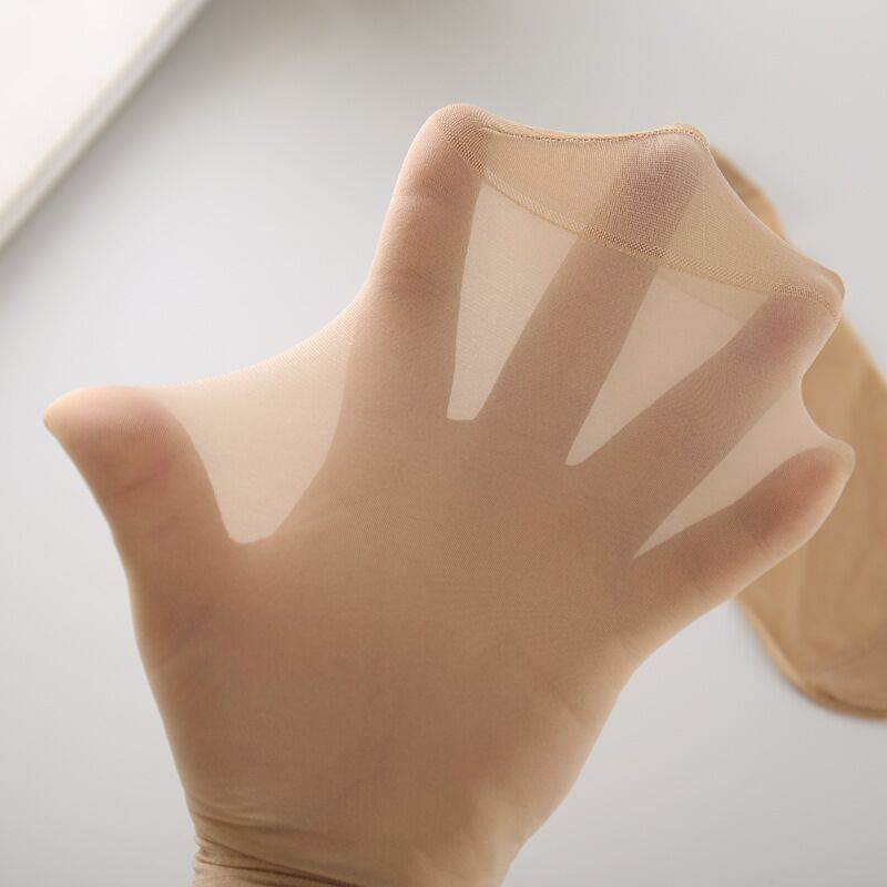 【10双--20双装】防勾黑色肉色丝光袜薄款短丝袜刚丝袜女袜子 20双