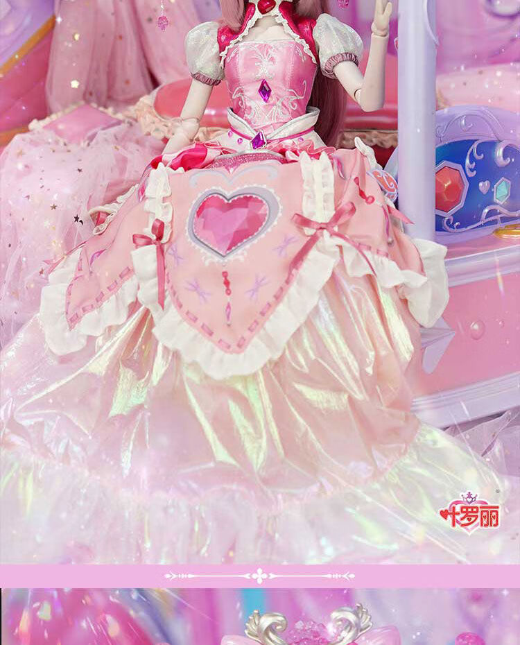 叶罗丽情公主娃娃60厘米灵冰公主裙套装精灵梦仿真人偶女孩玩具时间