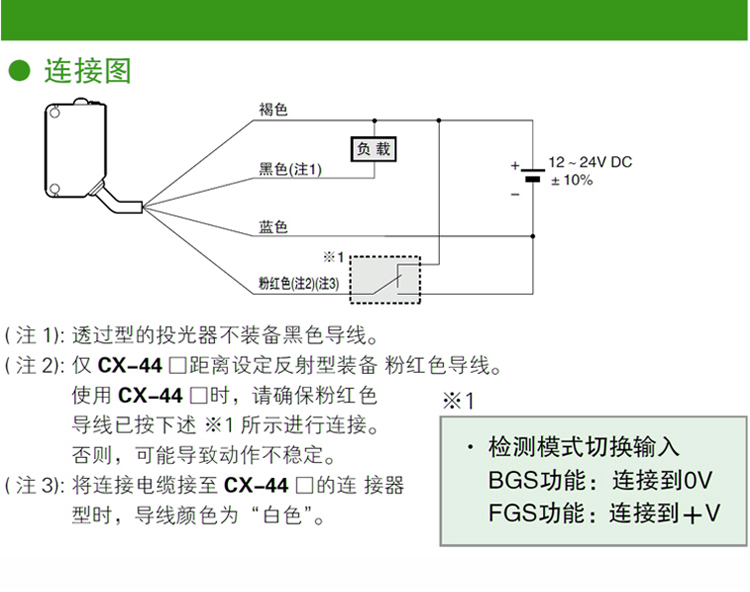 原装cx-442光电开关 小光点传感器cx-442 441