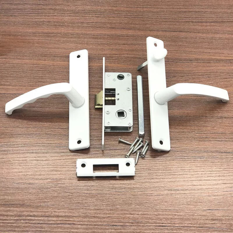 塑钢平开门把手锁6325型室内门锁厕所反锁门锁老式平开门执手锁