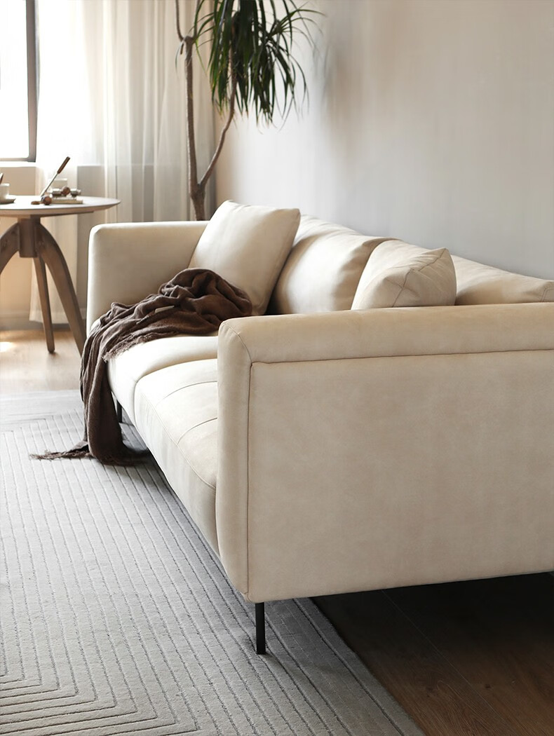 贝意品 科技布布艺沙发意式客厅简约现代小户型