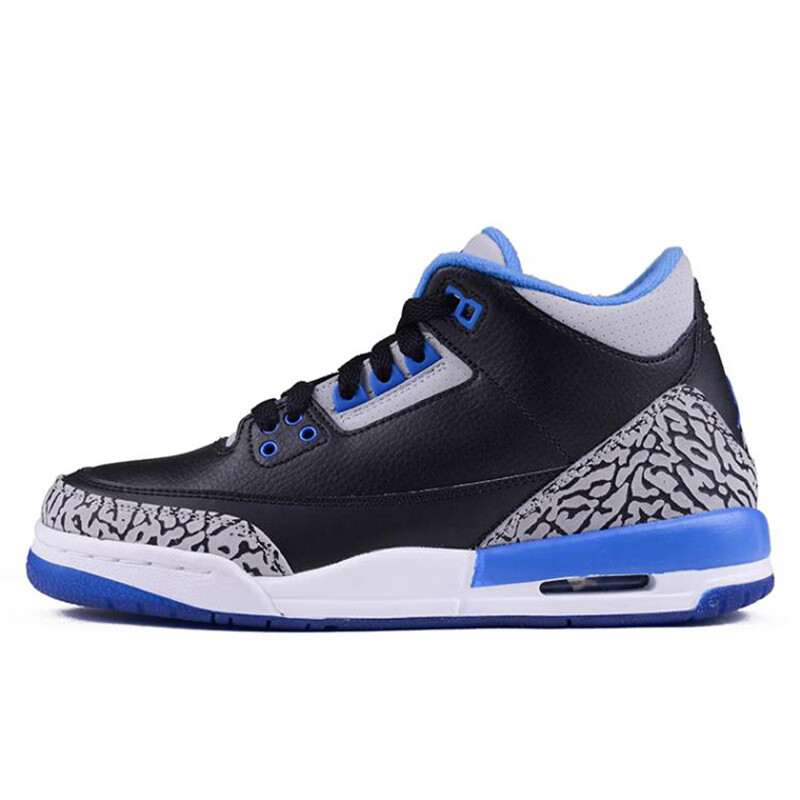耐克(nike)jordan 3 aj3 乔3女篮球鞋 398614 398614-012酷灰 40