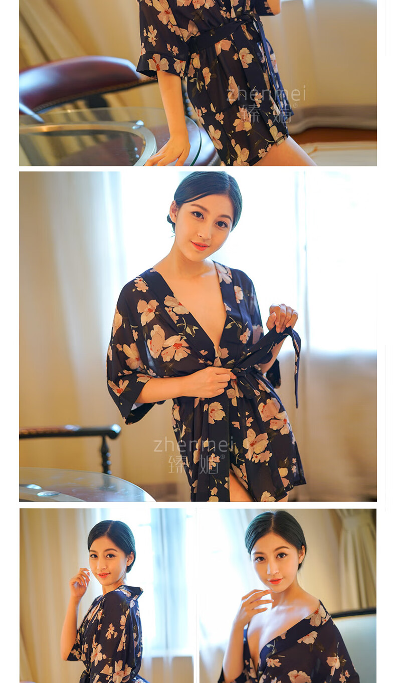 cocodizse睡衣女情趣日系性感和服装睡衣开档服套装制服大码结婚本命