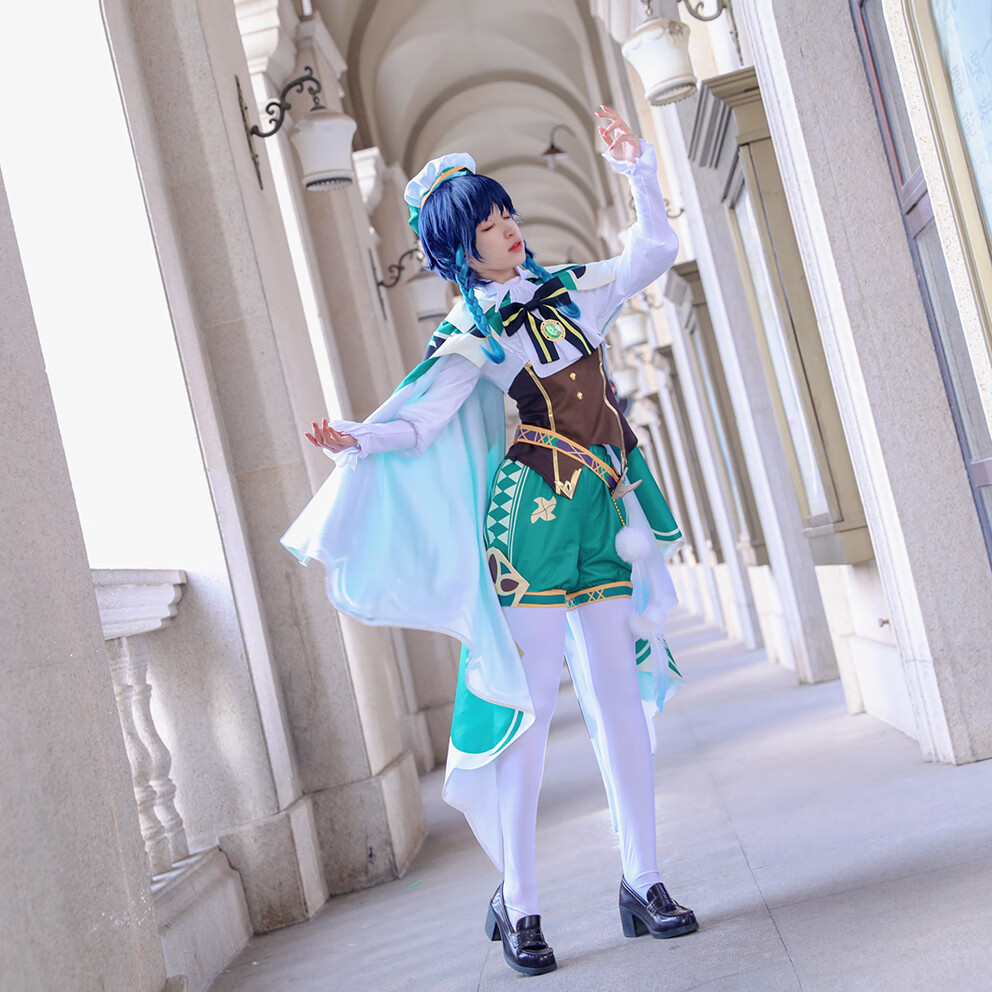 rpgf 万圣节服装现货 原神风神巴巴托斯温迪cosplay服装女服正太萝莉