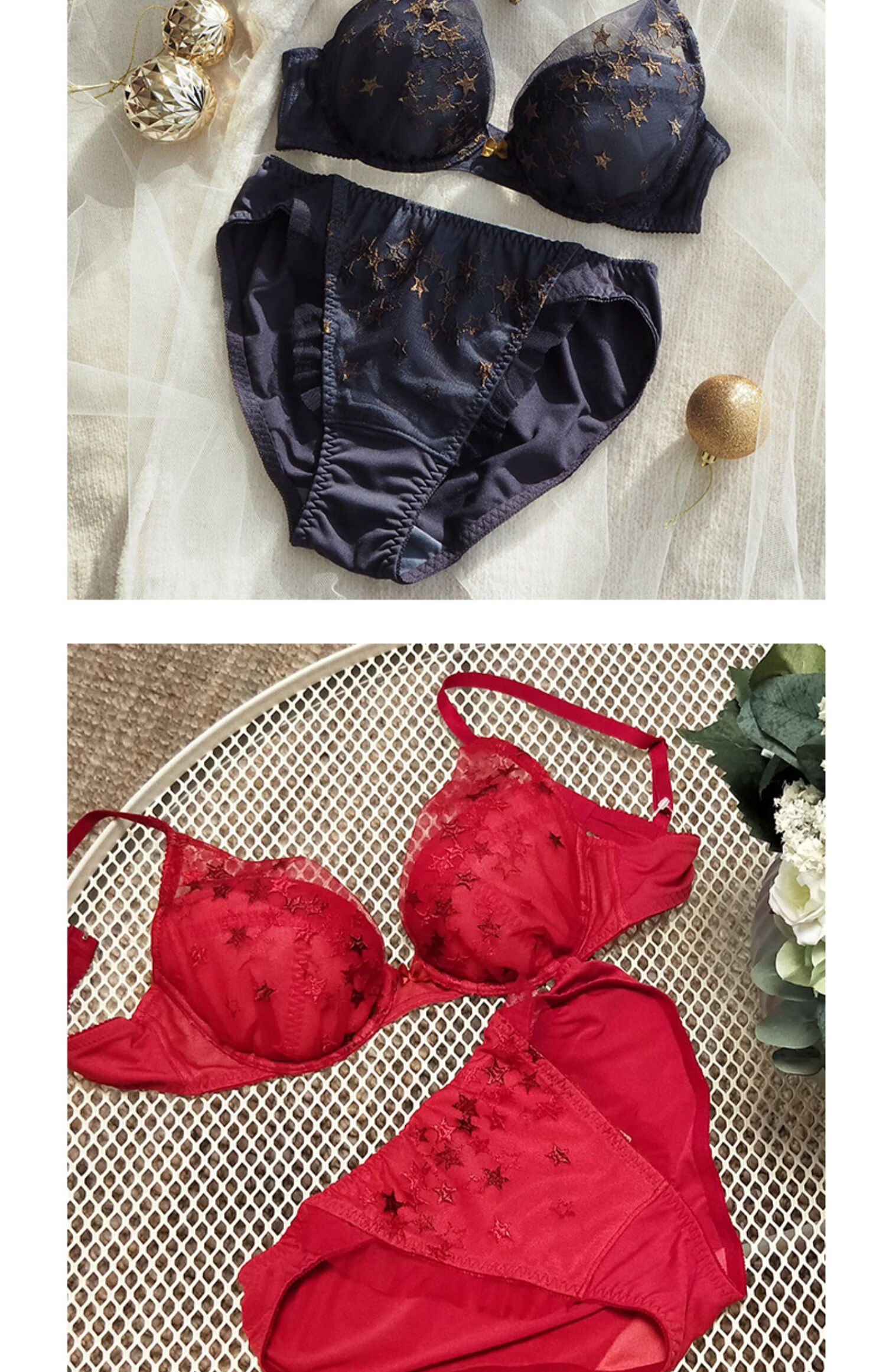 amphi 日系少女内衣轻薄蕾丝圆润文胸内裤套装 me绿色 80c 165/95