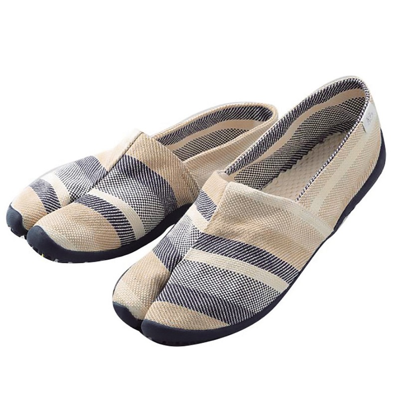 日本制tabirela分趾鞋跑步鞋步行运动鞋帆布忍者鞋男女同款夜跑鞋足袋