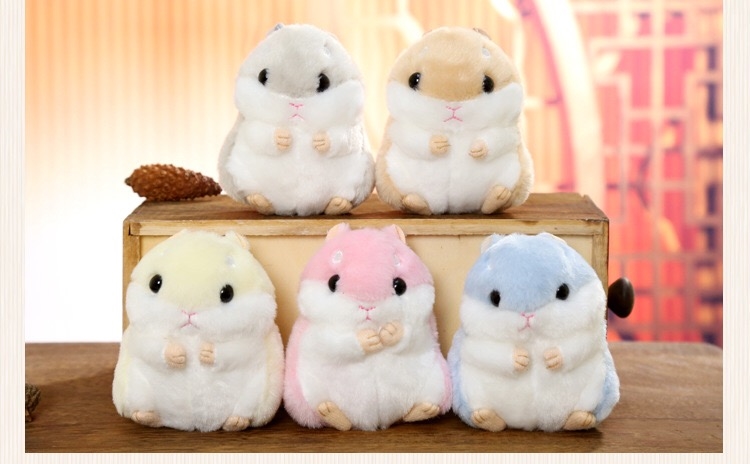 可爱小松鼠毛绒公仔迷你小号仓鼠挂件书包挂饰钥匙扣儿童小玩偶迪士尼