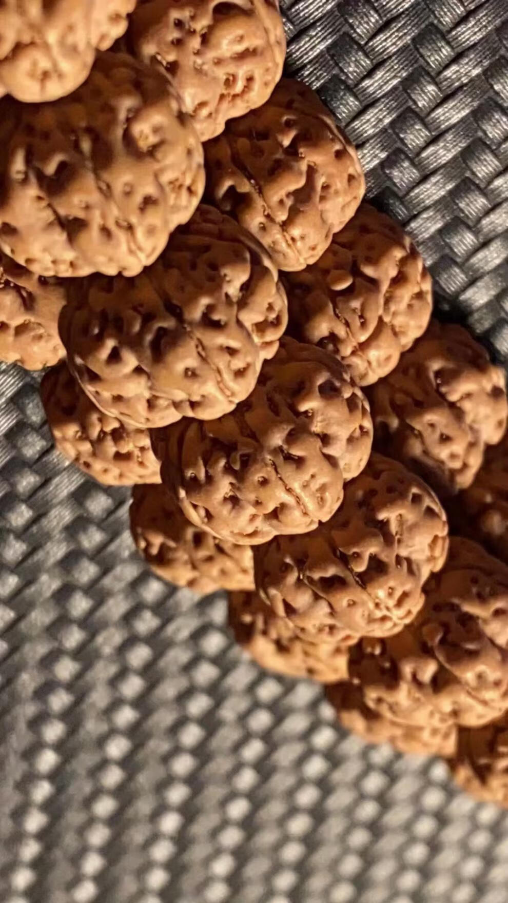 展缘 印尼小金刚菩提子帝王花单圈手串手链108颗长串男女 单圈 19mm