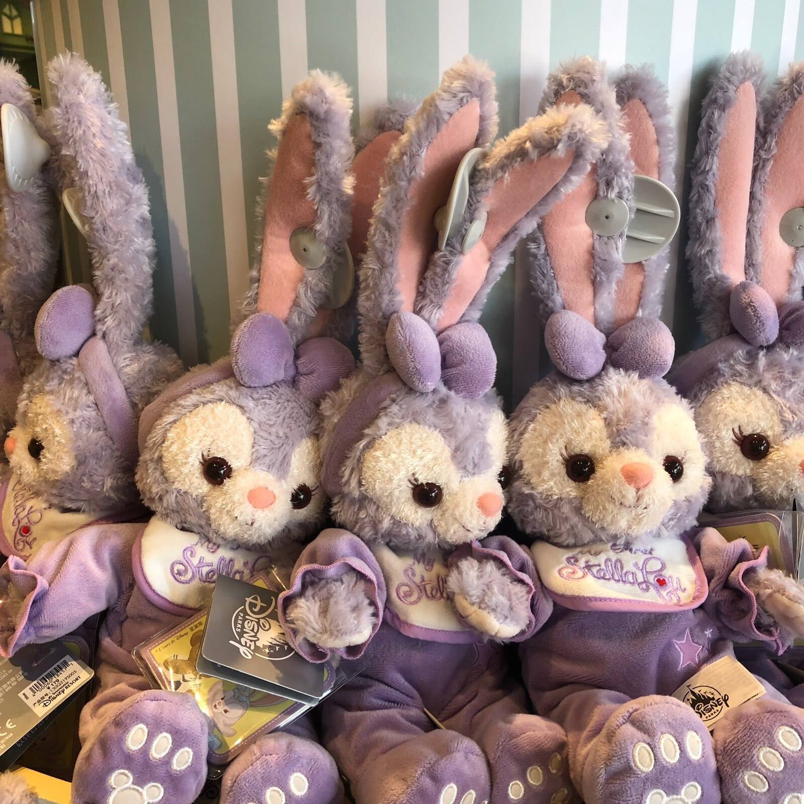 上海迪士尼星黛露兔子星黛露毛绒兔子毛绒玩偶公仔玩具生日礼物女