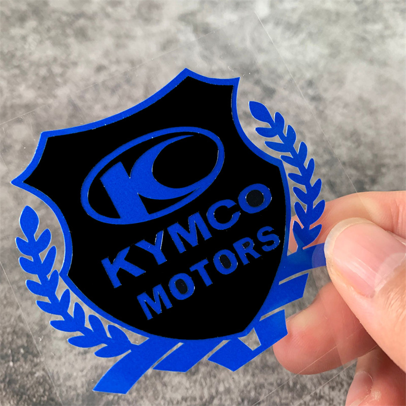 适用于光阳ct250赛艇s350贴纸kymco踏板摩托车标志挡风减震反光贴