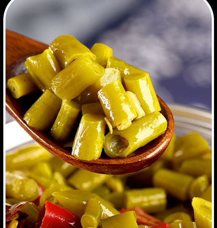 老坛酸豆角咸菜下饭菜酸菜豆角泡豇豆泡菜榨菜原味咸菜批发酸豆角酸