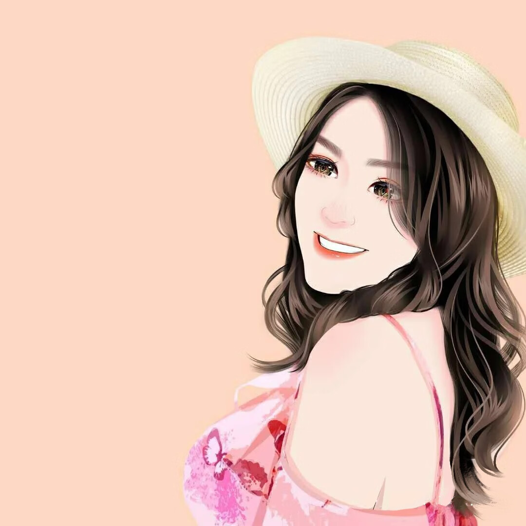 达趣格 手绘画头像原创微信情侣半写实真人照片动漫画师约稿卡通设计