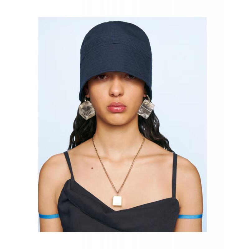 jacquemus 帽子男士奢侈品海军蓝色水手渔夫帽子 380 56【图片 价格