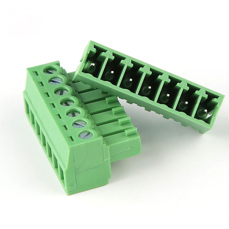 81mm焊接端子接插件插头ec381v ec381v-8p