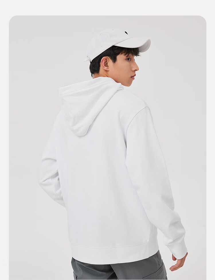 雪中飞(snowflying)雪中飞情侣卫衣连帽春秋款创意印花时尚潮流宽松