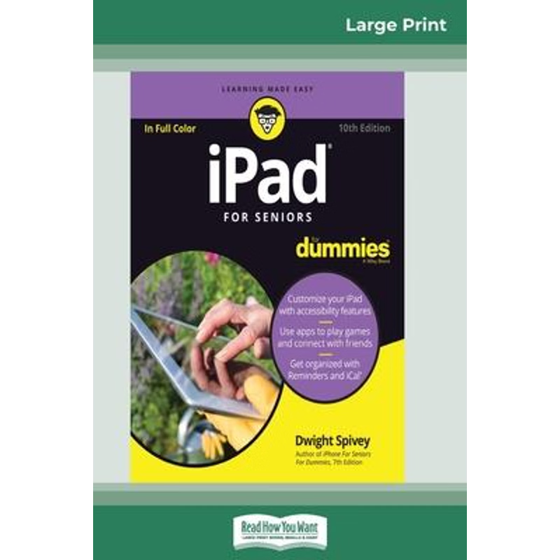 按需印刷iPad For Seniors For Dummies, 10th Edition (16pt Large Print Edition)[9780369306272]