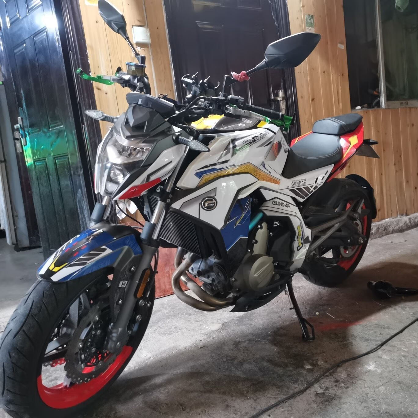 全车贴纸车身贴拉花保护贴膜改装个性贴 限量版nk400/65016-19【图片