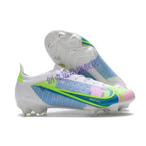 刺客14代足球鞋欧洲杯fg长钉比赛c罗高帮vapor14高低帮针织小李子运动