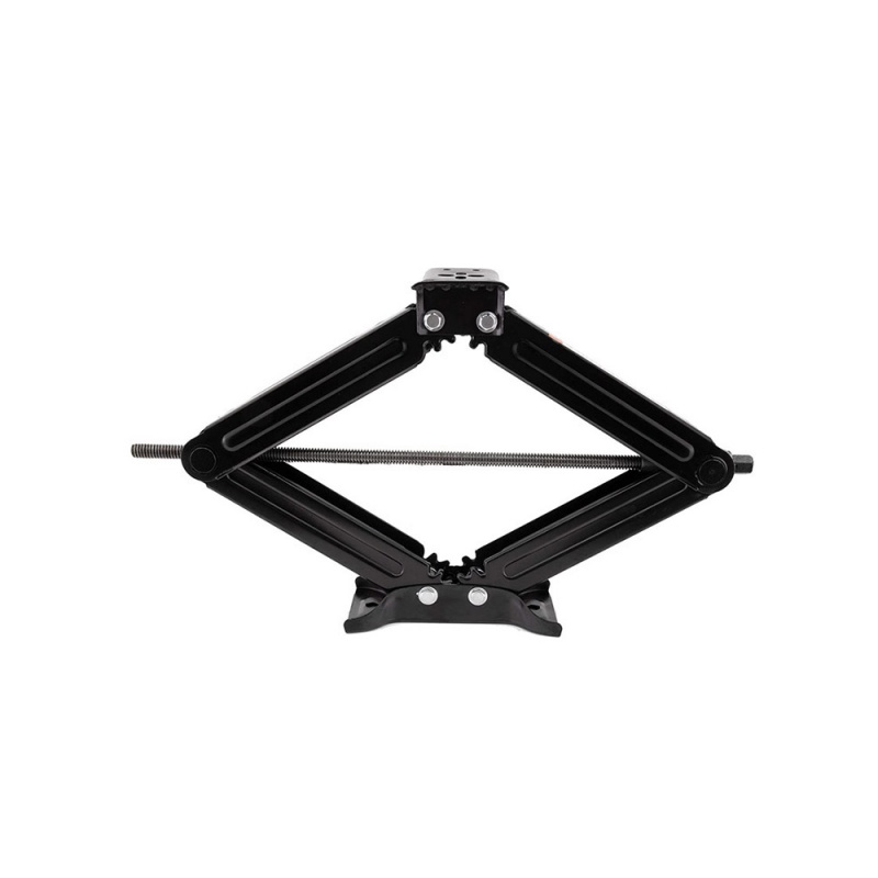 定制剪式千斤顶拖挂房车驻车稳定支撑腿架菱形手摇升降千金车顶架配件