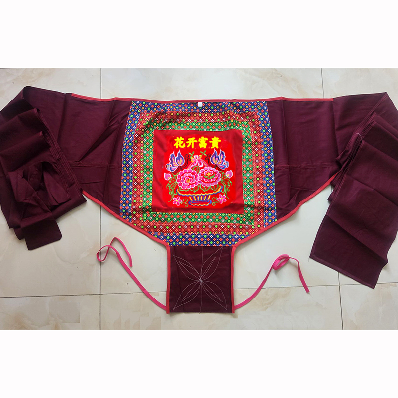 【京选好货】迪士尼广西传统婴儿背带加长加大老式宝宝背巾后背式民族