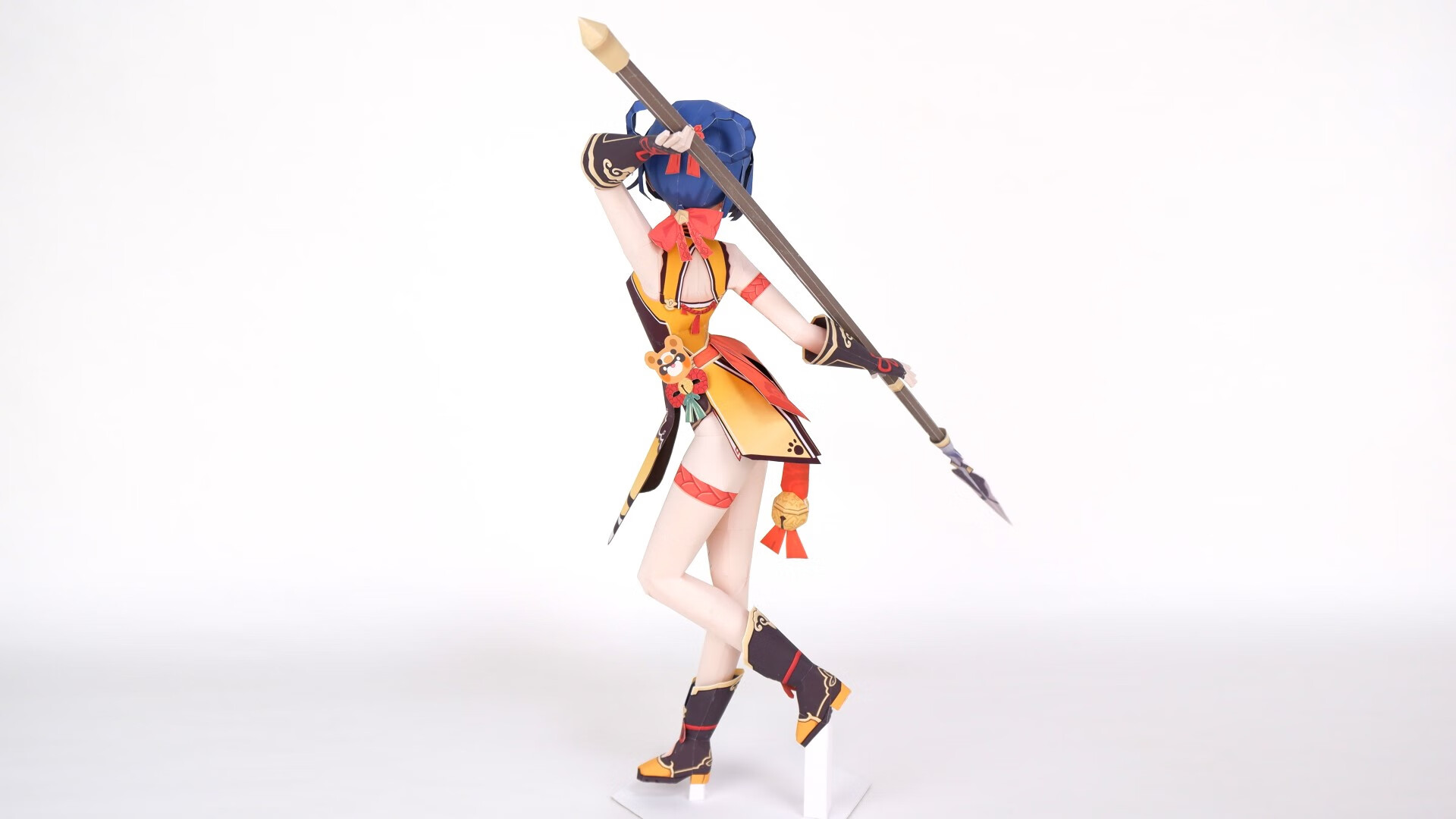 onevan宅漫社纸工坊3d手工正比人形纸模原神安柏芭芭拉主角萤diy纸