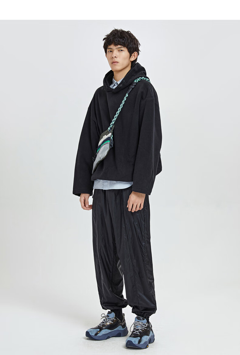 【商场同款】速写男装2020冬新品卫衣套头前卫简约个性9kae10200 001