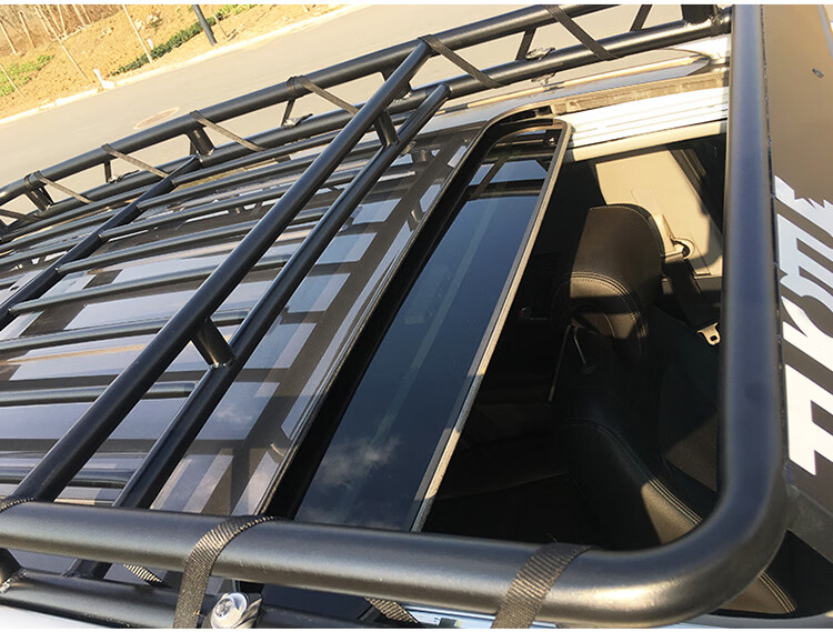 适用雪佛兰科帕奇不锈钢行李框载重行李架车顶货箱框架户外自驾游装备