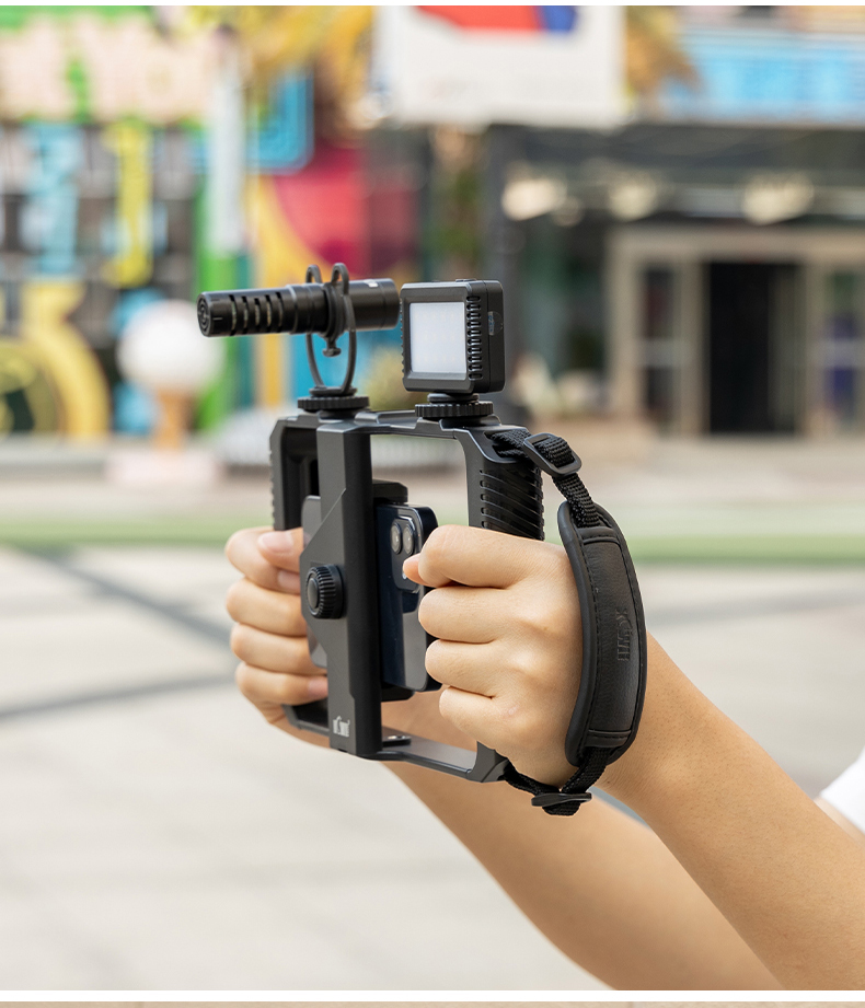 手持稳定器>哆莫阳光(duomoyangguang)>小米mi通用手机兔笼稳定器拍摄