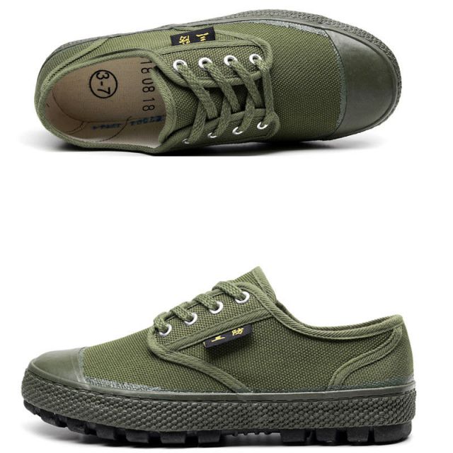 裕东牌18战训 35品牌: 港武 商品名称:港武 解放鞋男女低帮平底鞋训鞋