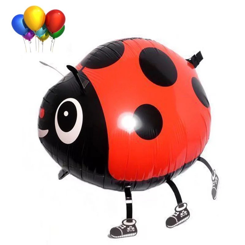 铝膜气球 氦气球 走路气球 走路宠物动物气球 卡通气球 走路袋鼠(2个