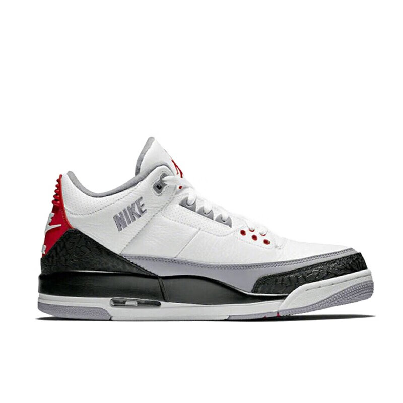 nike耐克男鞋airjordan3aj3休闲运动舒适男鞋减震篮球鞋av6683200卡其