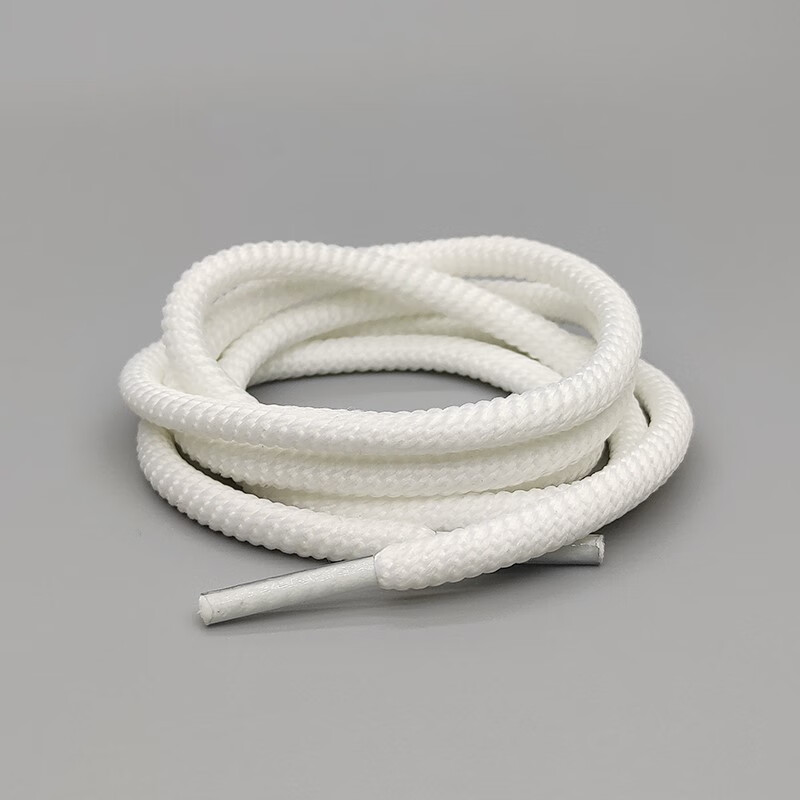 螺旋纹圆形鞋带适配安·踏休闲鞋霸道3老爹可口可乐粗鞋带原装品质米